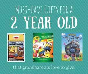 two year old gifts that grandparents love to give
