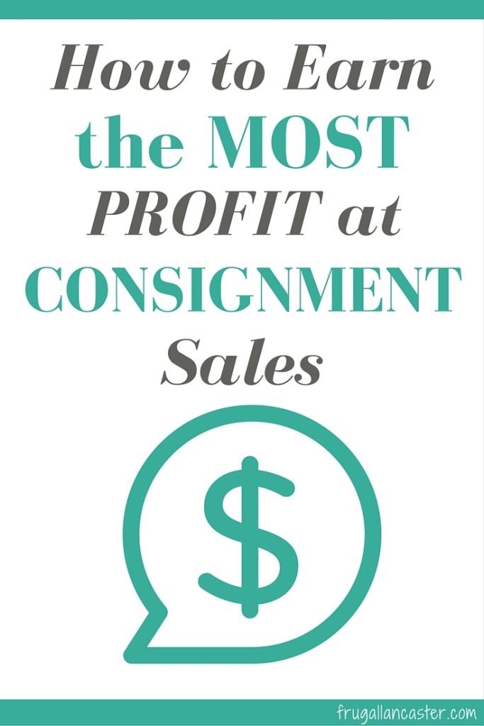 How To Earn The Most Profit at Consignment Sales