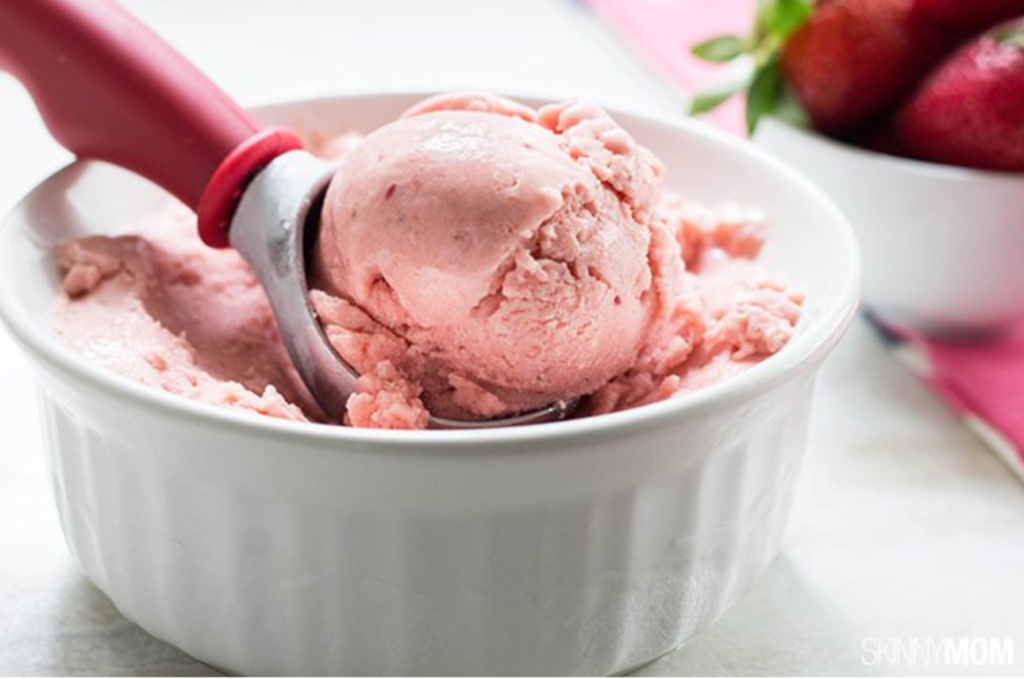 strawberry banana ice cream recipe