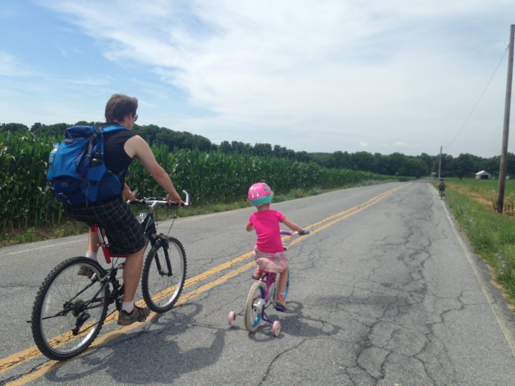 riding lebanon valley rails to trails with kids