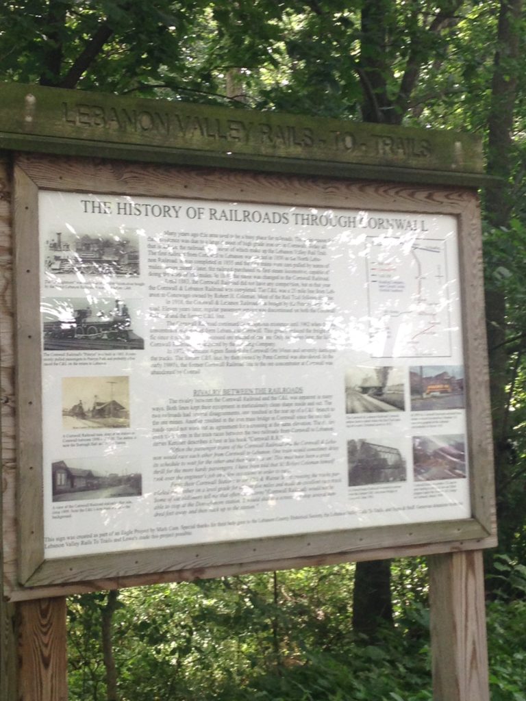 lebanon valley rails to trails learning history with kids