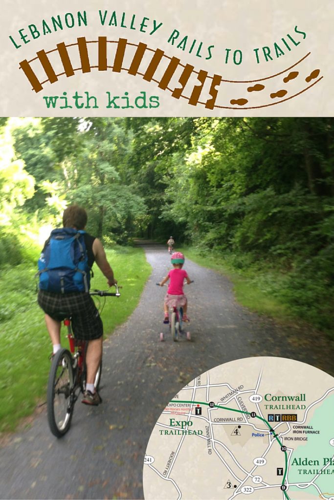 Bicycle Riding the Lebanon Valley Rails to Trails with Kids