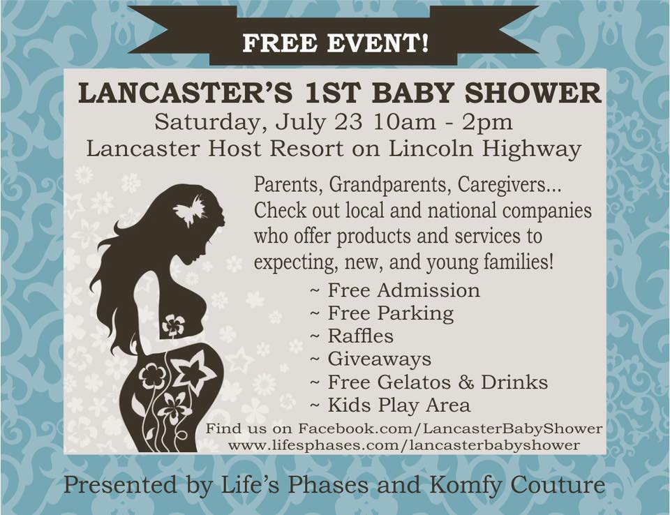 Lancaster's First Baby Shower