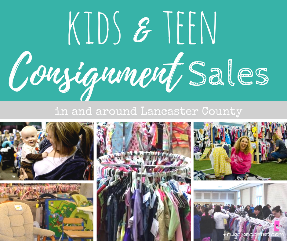 kids and teen consignment sales in lancaster county