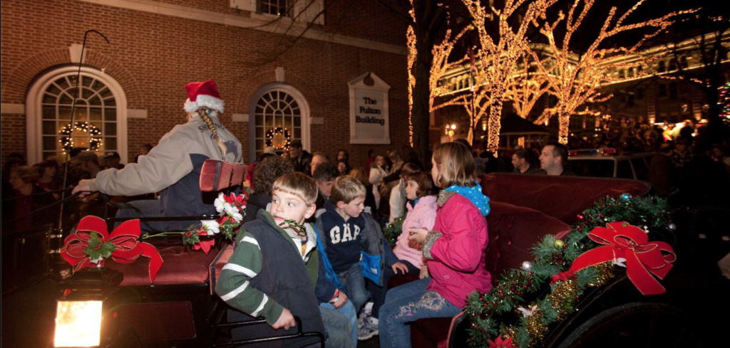 horse drawn carriage christmas rides lancaster