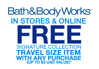 bath and body works freebie
