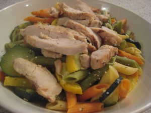 ronzoni garden delight and perdue chicken short cuts for dinner