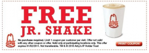 arby's shake