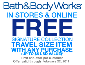 bath and body works coupon