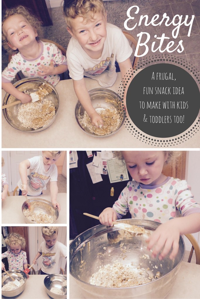 Energy Bites Cooking with Kids and Toddlers