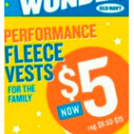 $5 Fleece Vests at Old Navy