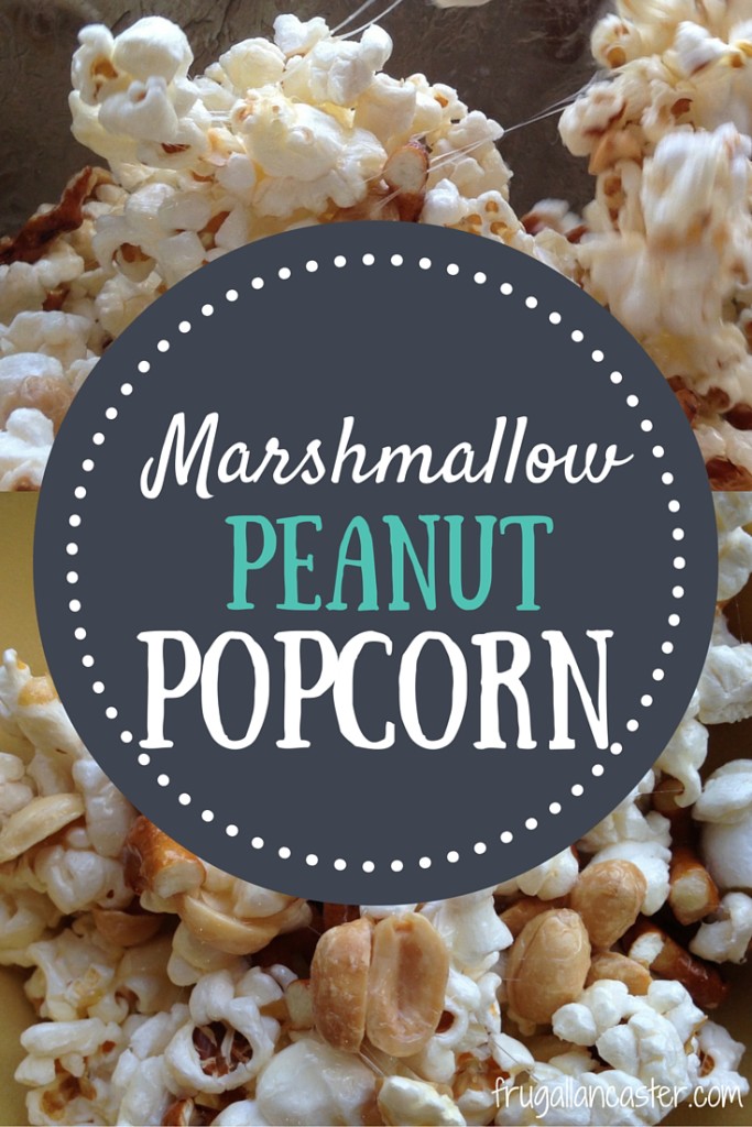 Marshmallow Peanut Popcorn: Easy Enough to Make With Kids (and toddlers too!)