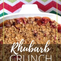 Rhubarb Crunch Recipe: Simple Enough to Make With Kids