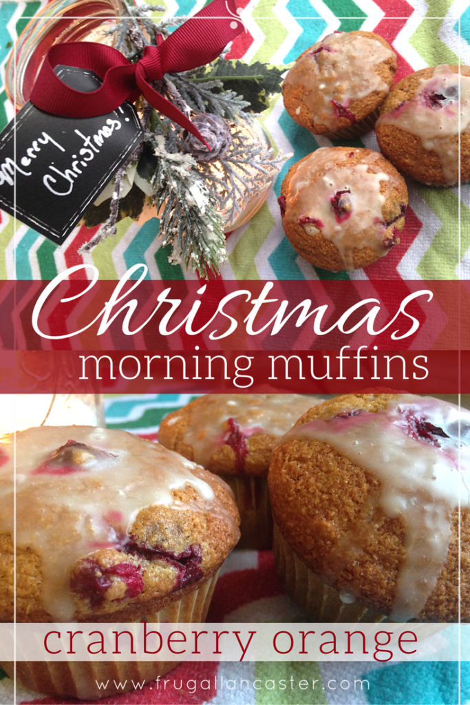 Christmas Morning Cranberry Orange Muffins