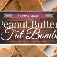 Sensational Peanut Butter Fat Bombs {Improvised!}