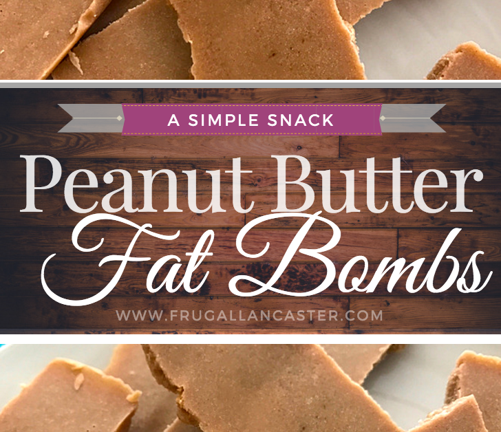 Sensational Peanut Butter Fat Bombs {Improvised!}