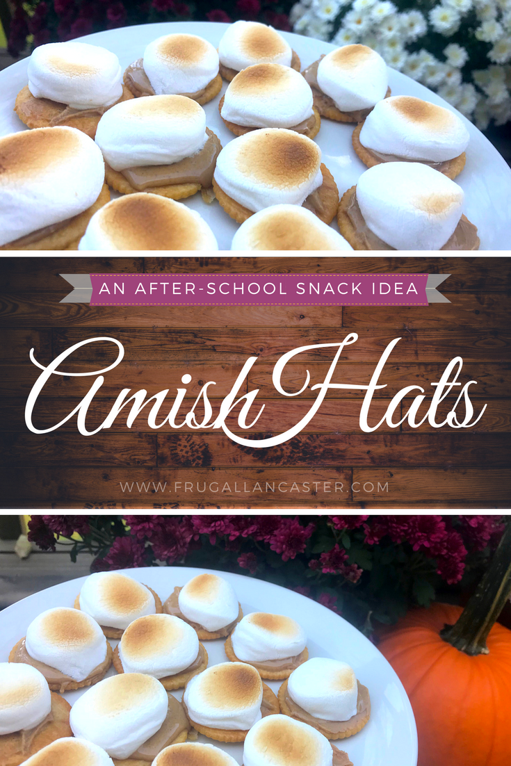 Amish Hats {A Simple After-School Snack Idea}