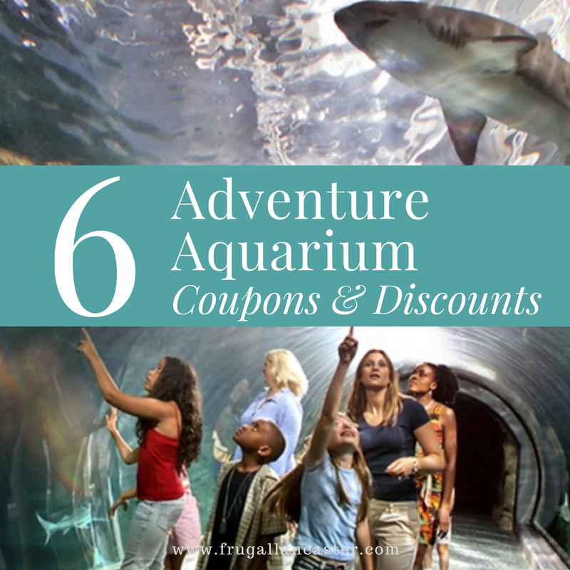 6 Ways to Save on Adventure Aquarium Tickets - ADventure Aquarium Coupons Discounts